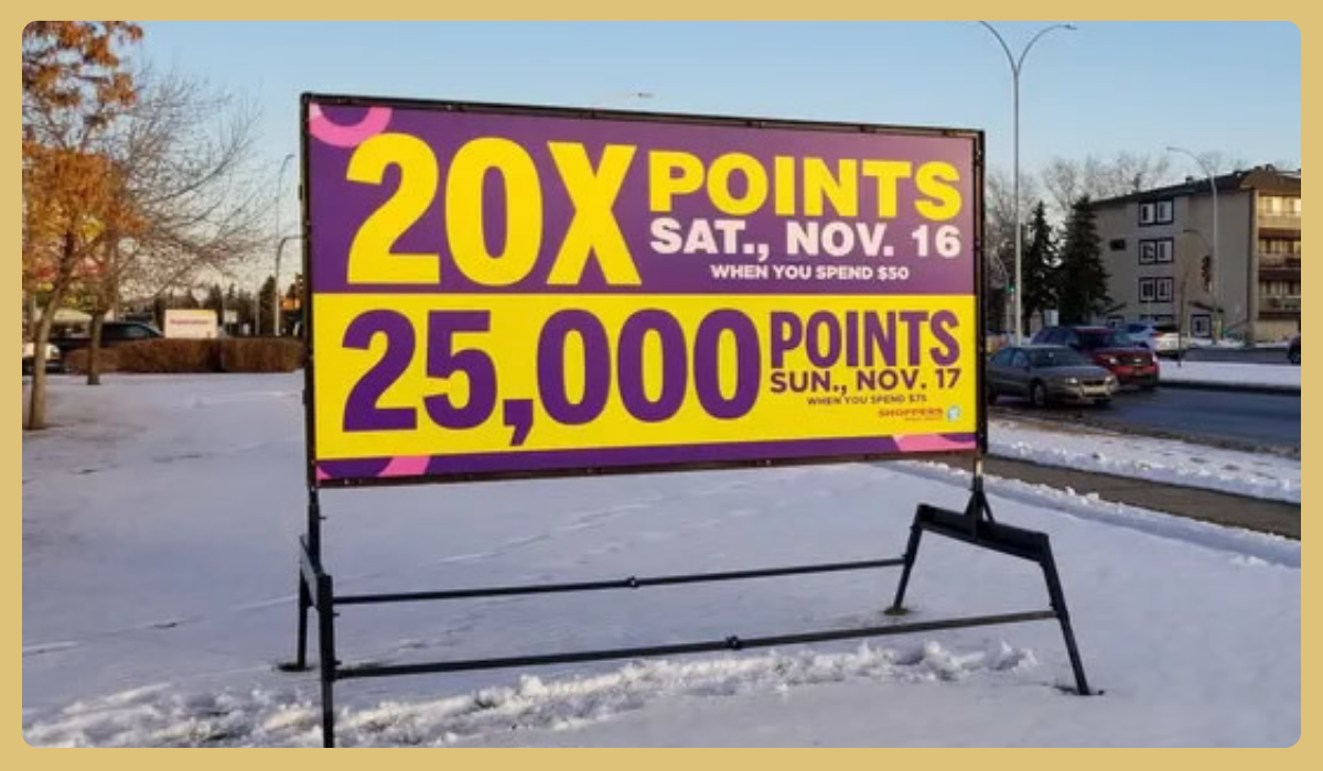 Regina Portable Signage